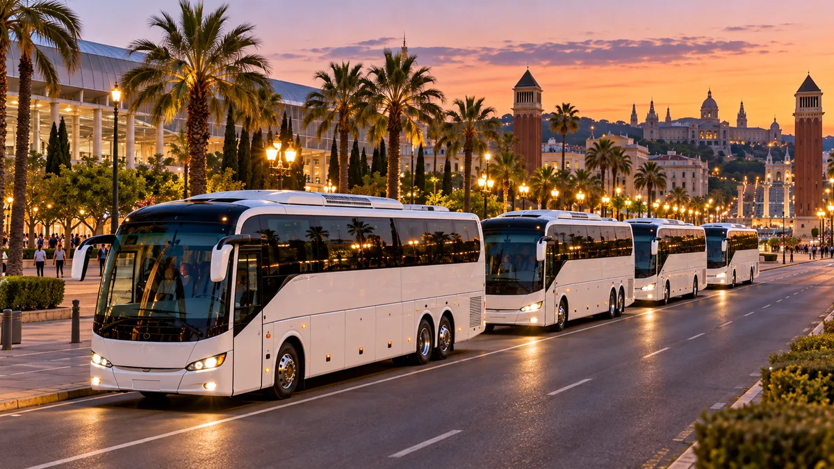 100+ passengers Multi-Coach